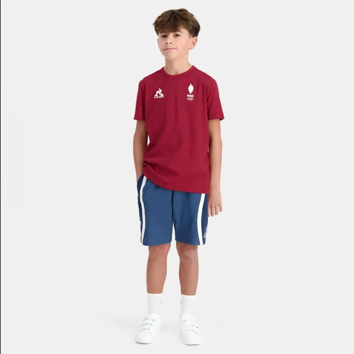 Le Coq Sportif France039s Olympic Team TShirt Kids Rio Red Kids Tshirts