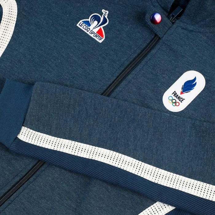 Le Coq Sportif France039s Olympic Team ZipUp Hoodie Kids Kids Sweatshirts And Hoodies Le Coq Sportif France039s Olympic Team ZipUp Hoodie Kids Kids Sweatshirts And Hoodies
