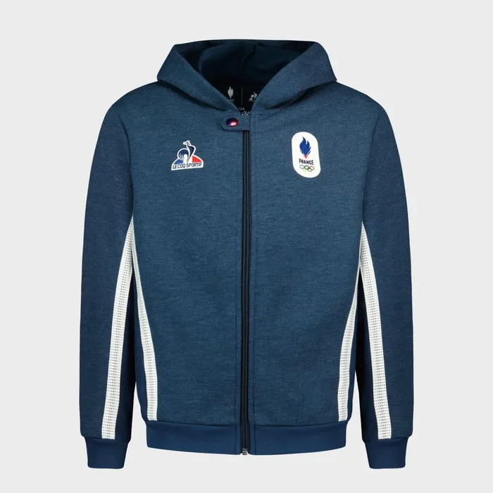Le Coq Sportif France039s Olympic Team ZipUp Hoodie Kids Kids Sweatshirts And Hoodies Le Coq Sportif France039s Olympic Team ZipUp Hoodie Kids Kids Sweatshirts And Hoodies