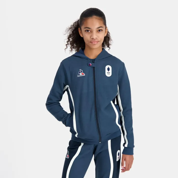 Le Coq Sportif France039s Olympic Team ZipUp Hoodie Kids Kids Sweatshirts And Hoodies Le Coq Sportif France039s Olympic Team ZipUp Hoodie Kids Kids Sweatshirts And Hoodies