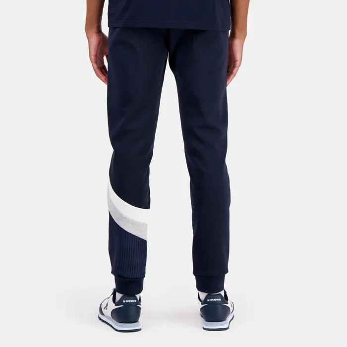 Le Coq Sportif Hritage Pantalon Slim Bleu Marine Homme Men Trousers And Joggers