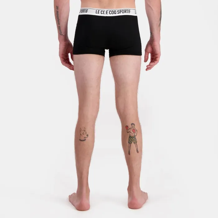 Le Coq Sportif Lot 2 Boxers Homme New Optical Whiteblack Men Underwear