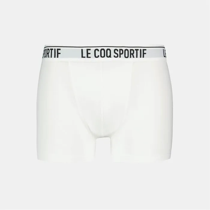Le Coq Sportif Lot 2 Boxers Homme New Optical Whiteblack Men Underwear