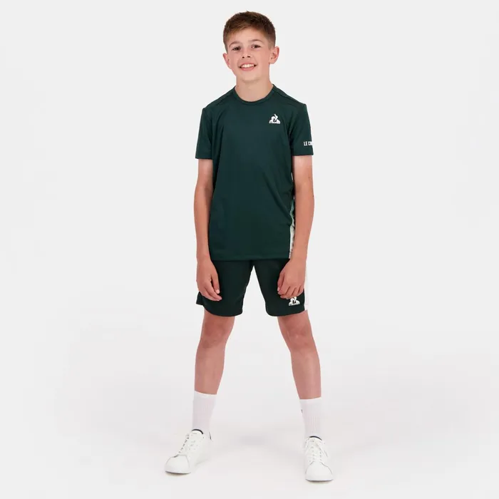 Le Coq Sportif Performance Tennis Shorts Kids Scarab Kids Shorts