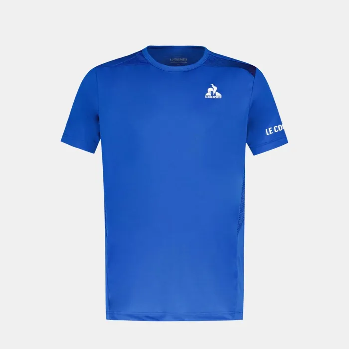 Le Coq Sportif Performance Tennis TShirt Kids Lapis Blue Kids Tshirts