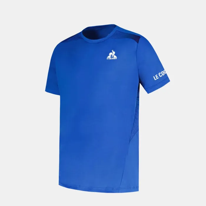 Le Coq Sportif Performance Tennis TShirt Kids Lapis Blue Kids Tshirts