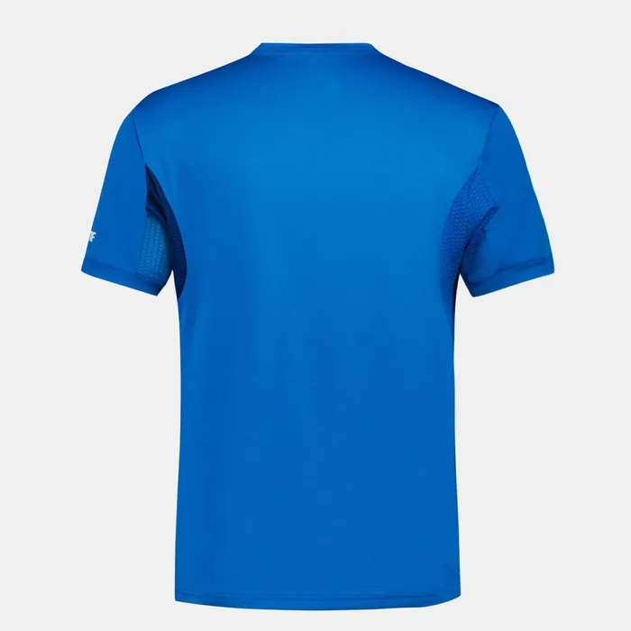 Le Coq Sportif Performance Tennis TShirt Lapis Blue Men Tshirts And Tops