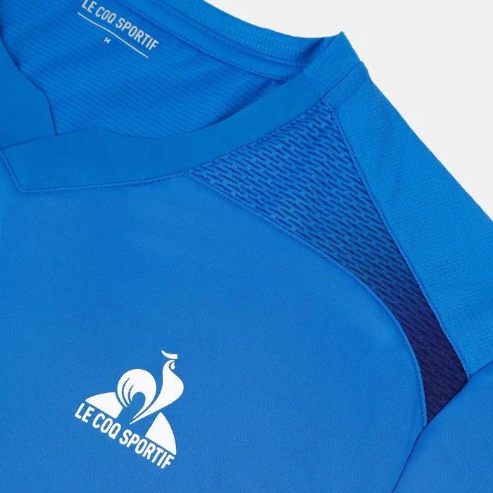Le Coq Sportif Performance Tennis TShirt Lapis Blue Men Tshirts And Tops