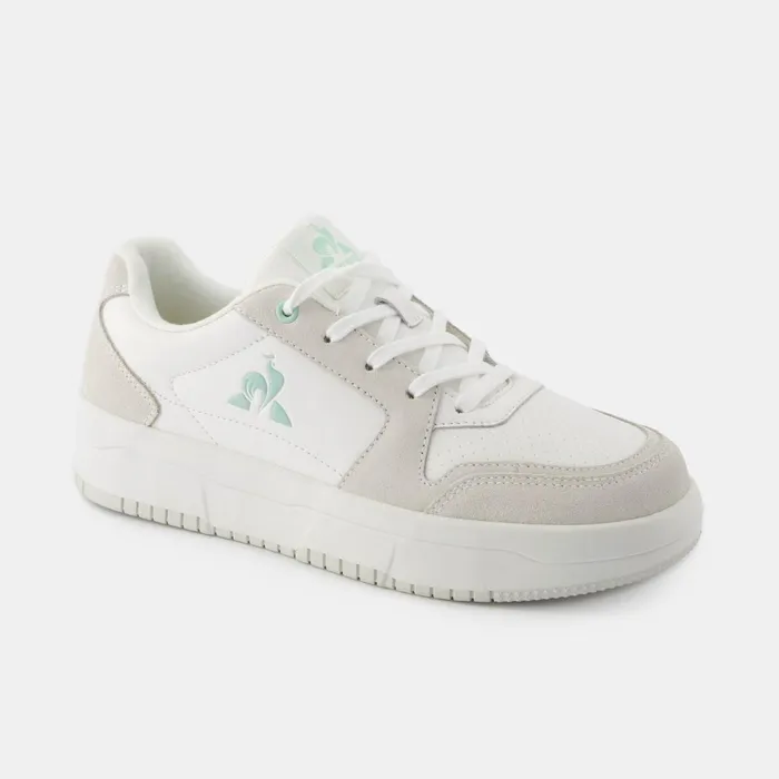 Le Coq Sportif Shoes LCS BILLIE Optical Whitemisty Jade Women Trainers And Sneakers
