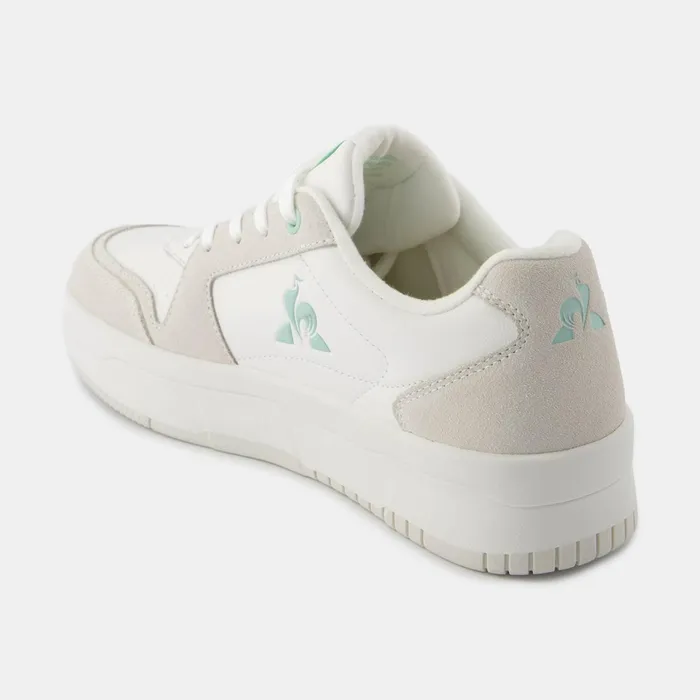 Le Coq Sportif Shoes LCS BILLIE Optical Whitemisty Jade Women Trainers And Sneakers