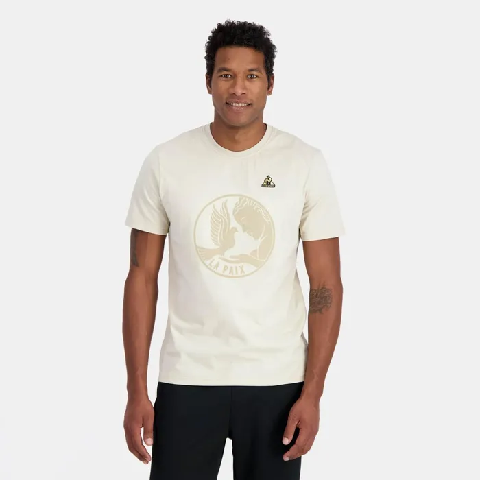 Le Coq Sportif TShirt Motif La Paix Peyote Men Tshirts And Tops