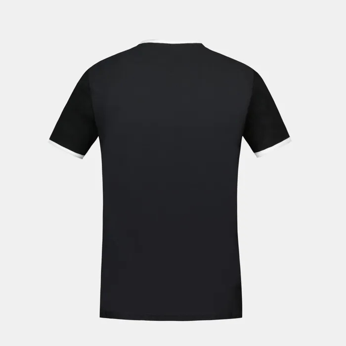 Le Coq Sportif Tennis TShirt Black Men Tshirts And Tops