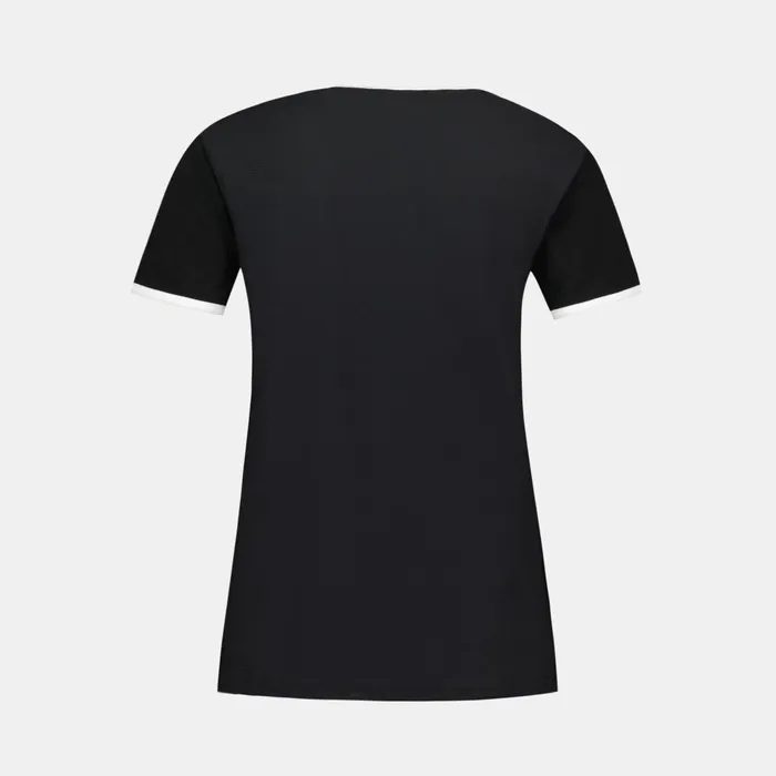 Le Coq Sportif Tennis TShirt Black Women Tshirts Polos Shirts And Tops