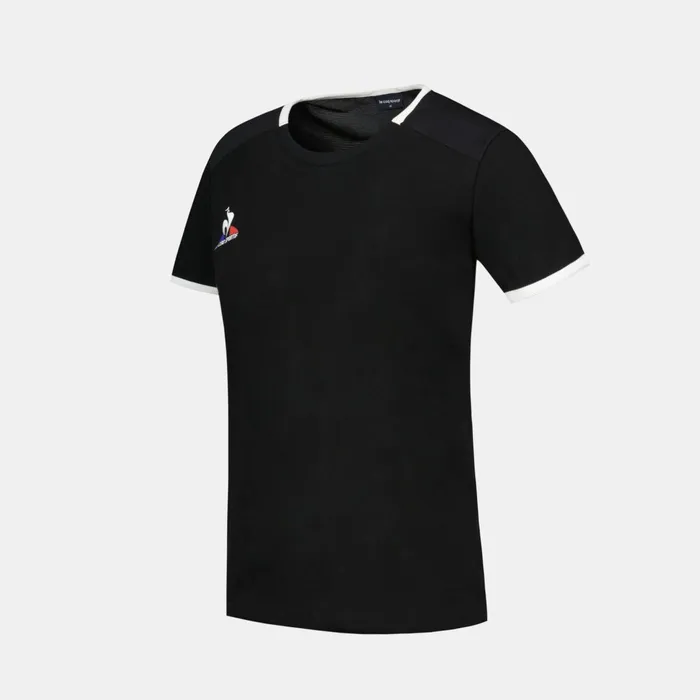 Le Coq Sportif Tennis TShirt Black Women Tshirts Polos Shirts And Tops