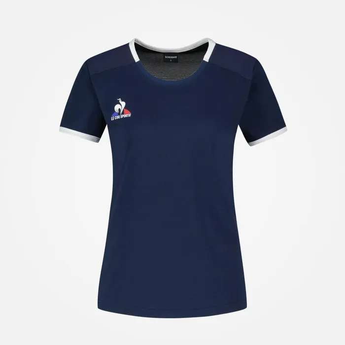 Le Coq Sportif Tennis TShirt Dress Bluesnew Optical White Women Tshirts Polos Shirts And Tops Le Coq Sportif Tennis TShirt Dress Bluesnew Optical White Women Tshirts Polos Shirts And Tops