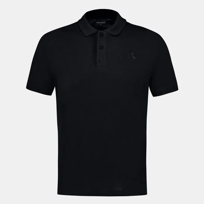 Le Coq Sportif Ton Sur Ton Polo Shirt En Jersey Piqu Coton Black Men Polos Shirts Le Coq Sportif Ton Sur Ton Polo Shirt En Jersey Piqu Coton Black Men Polos Shirts