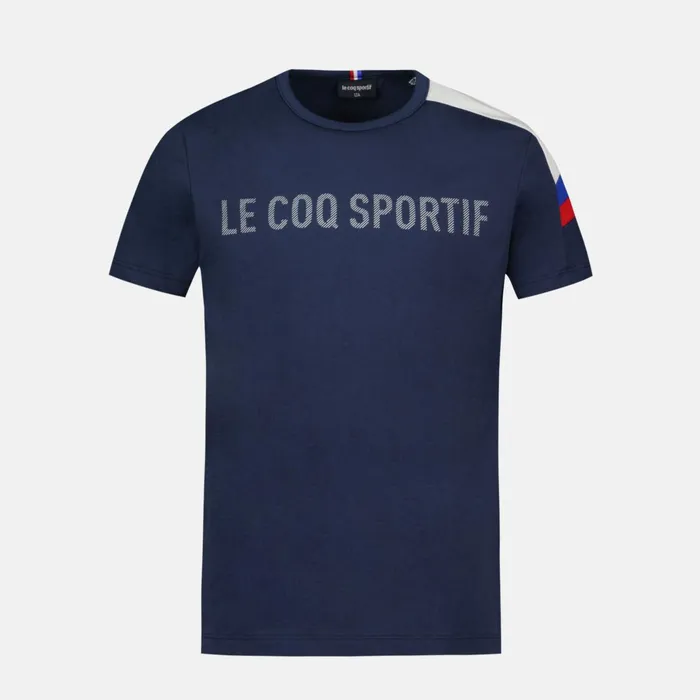 Le Coq Sportif Tricolore Tshirt Enfant Blue Light Kids Tshirts