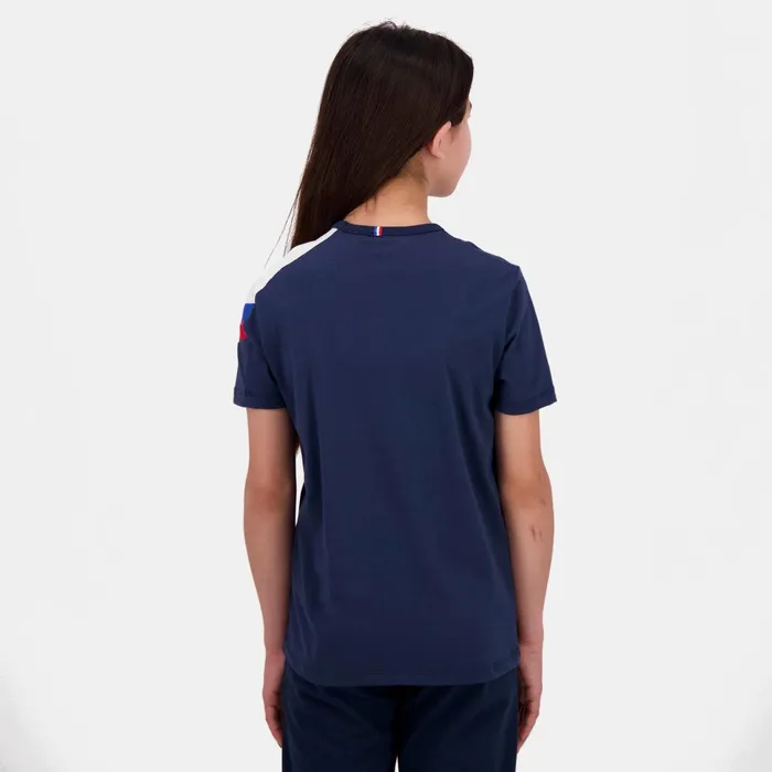 Le Coq Sportif Tricolore Tshirt Enfant Blue Light Kids Tshirts