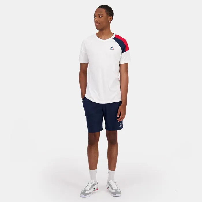 Le Coq Sportif Tricolore Tshirt Homme New Optical White Men Tshirts And Tops