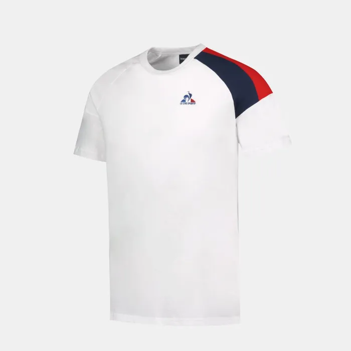 Le Coq Sportif Tricolore Tshirt Homme New Optical White Men Tshirts And Tops