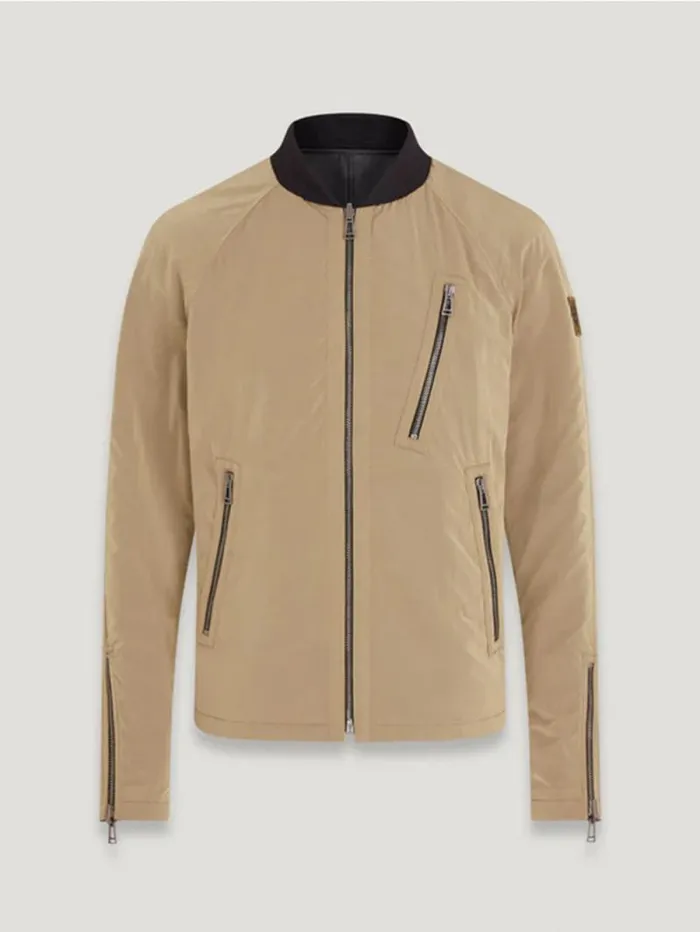 Leather Jackets Men Belstaff Centenary Reversible Jacket Black British Khaki Leather Jackets Men Belstaff Centenary Reversible Jacket Black British Khaki