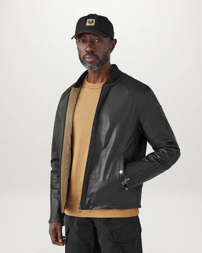 Leather Jackets Men Belstaff Centenary Reversible Jacket Black British Khaki Leather Jackets Men Belstaff Centenary Reversible Jacket Black British Khaki