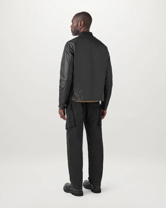 Leather Jackets Men Belstaff Centenary Reversible Jacket Black British Khaki Leather Jackets Men Belstaff Centenary Reversible Jacket Black British Khaki