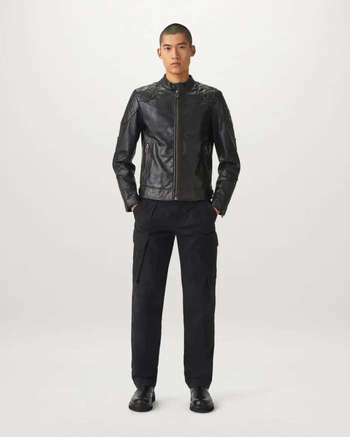 Leather Jackets Men Belstaff Legacy Outlaw Jacket Antique Black Leather Jackets Men Belstaff Legacy Outlaw Jacket Antique Black
