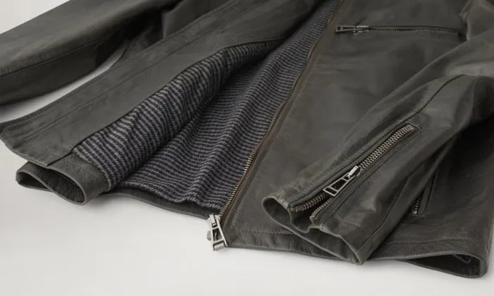 Leather Jackets Men Belstaff Legacy Pearson Jacket Dark Tile Green