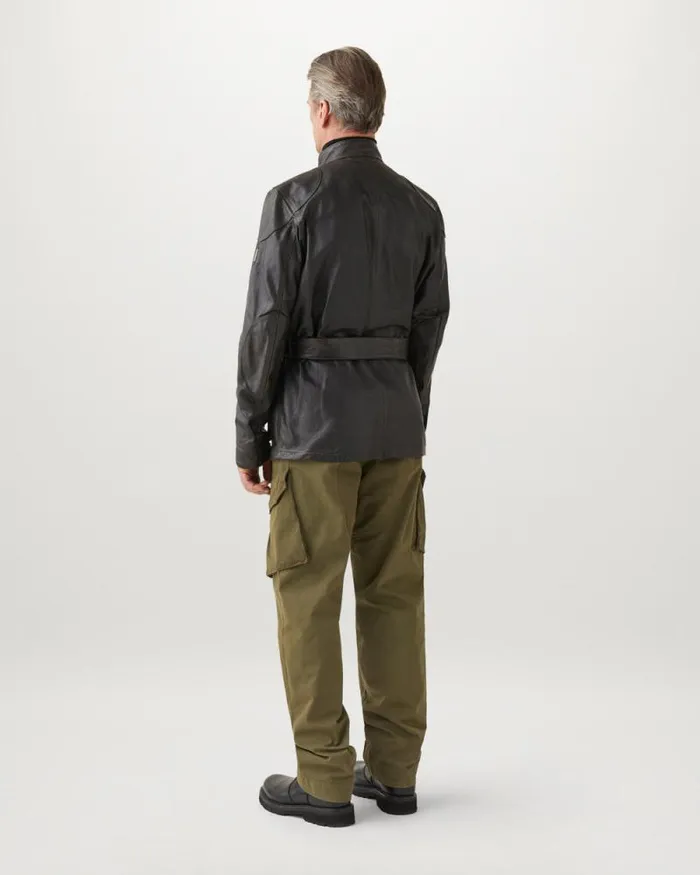 Leather Jackets Men Belstaff Legacy Trialmaster Panther Jacket Antique Black Leather Jackets Men Belstaff Legacy Trialmaster Panther Jacket Antique Black