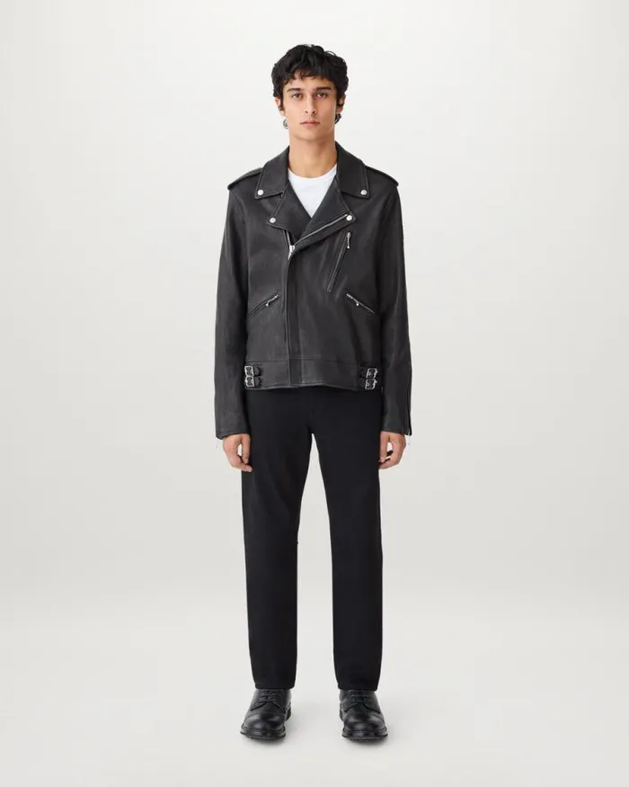 Leather Jackets Men Belstaff Rider Jacket Black Leather Jackets Men Belstaff Rider Jacket Black