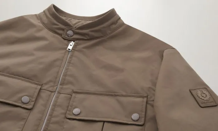 Lightweight Jackets Men Belstaff Drill Jacket Clay Brown