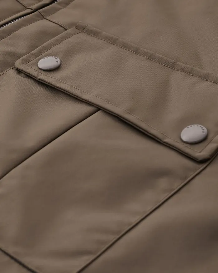 Lightweight Jackets Men Belstaff Drill Jacket Clay Brown
