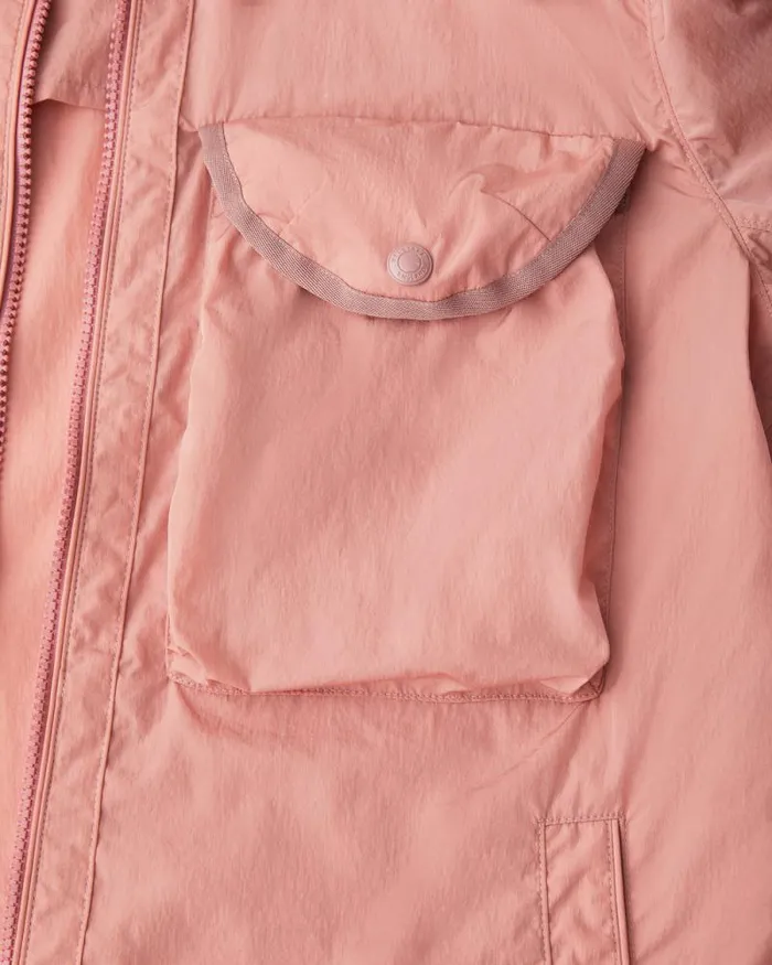 Lightweight Jackets Men Belstaff Quarter Overshirt Rust Pink