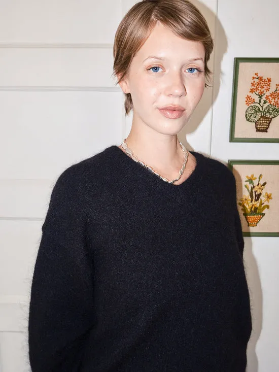 Lisa Says Gah James Sweater Blk Women Tops Lisa Says Gah James Sweater Blk Women Tops