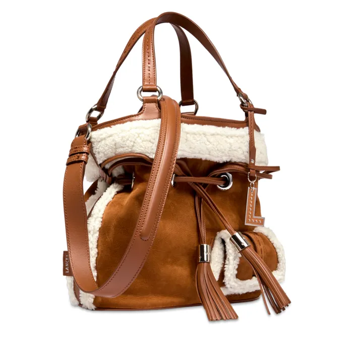 M Bucket Bag Chestnut Women Lancel Shoulder Bags M Bucket Bag Chestnut Women Lancel Shoulder Bags