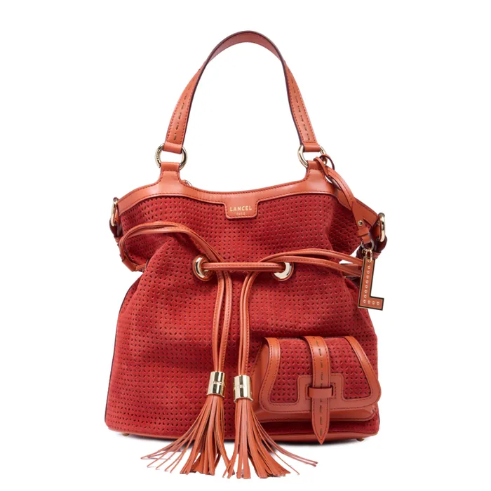 M Bucket Bag Vermilion Women Lancel Bucket Bags