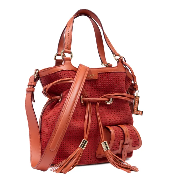 M Bucket Bag Vermilion Women Lancel Bucket Bags