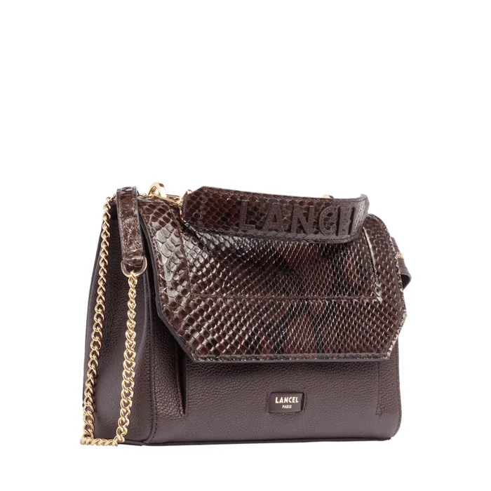M Flap Bag Chocolate Women Lancel The Exotics