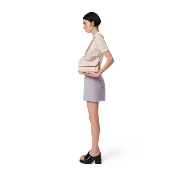 M Flap Bag Dragee Pink Women Lancel Shoulder Bags