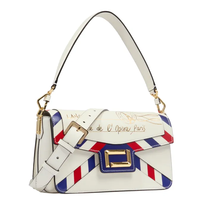 M Flap Bag Multico White Women Lancel Cross Body Bags M Flap Bag Multico White Women Lancel Cross Body Bags