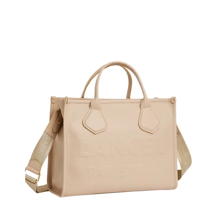 M Zip Tote Cappuccino Women Lancel Hand Bags M Zip Tote Cappuccino Women Lancel Hand Bags
