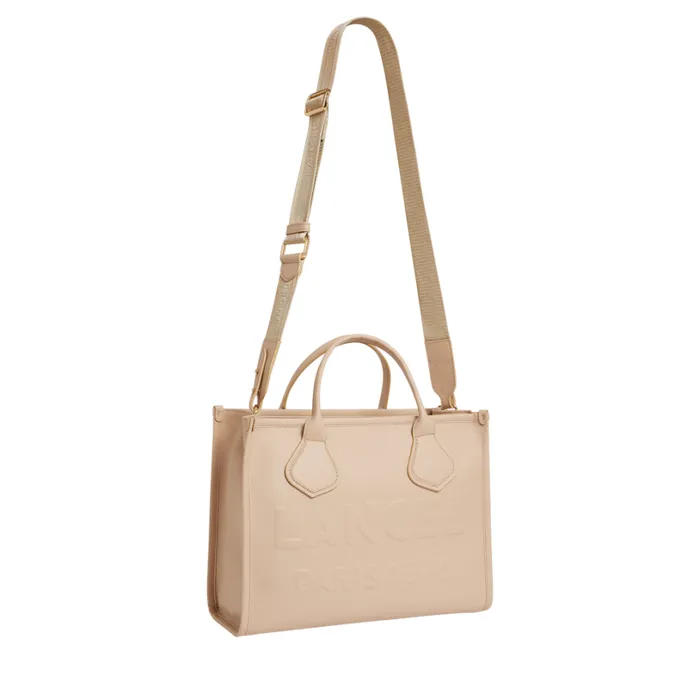 M Zip Tote Cappuccino Women Lancel Hand Bags M Zip Tote Cappuccino Women Lancel Hand Bags