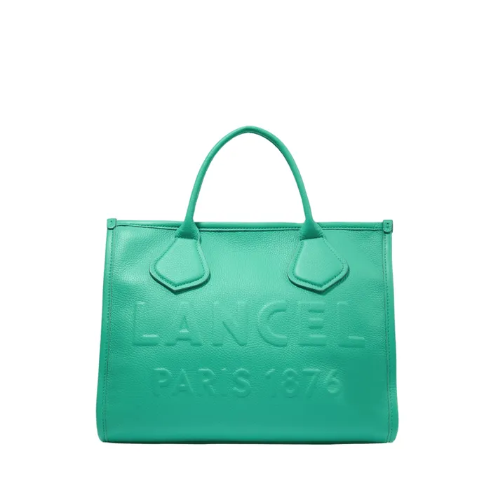 M Zip Tote Emerald Women Lancel Tote Bags