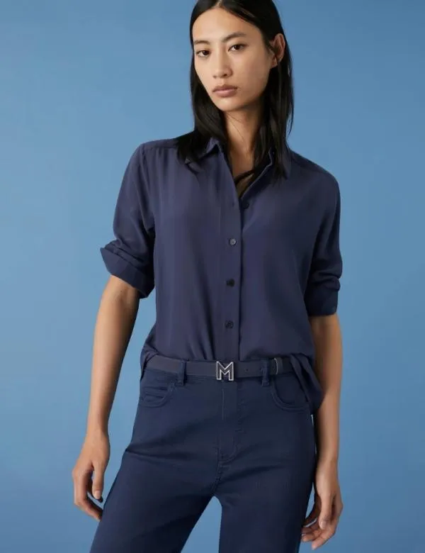 Marella Belts Women Canvas Belt Midnightblue