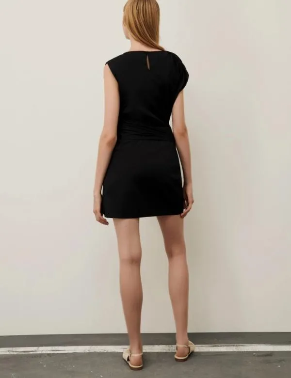Marella Dresses Women Draped Dress Black