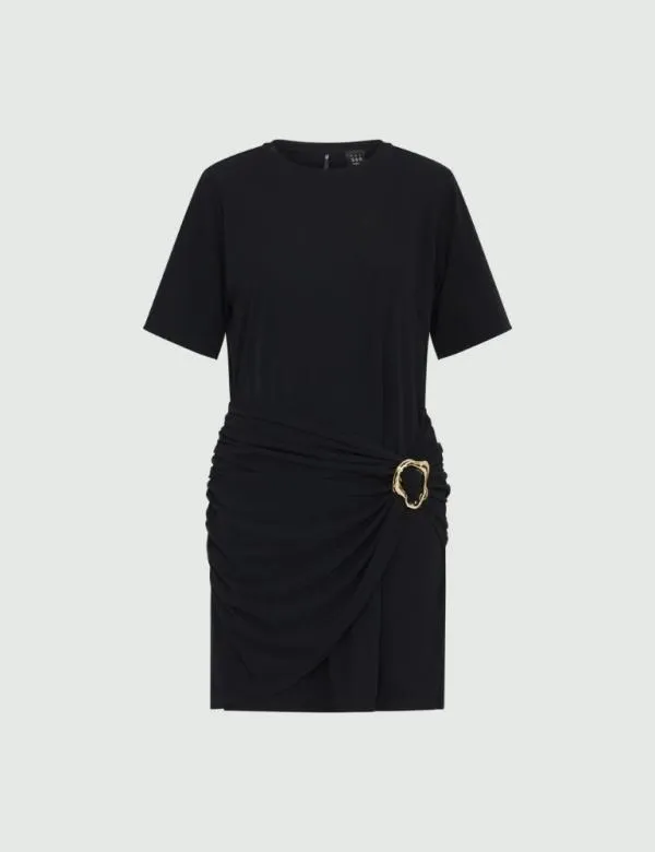 Marella Dresses Women Jersey Dress Black