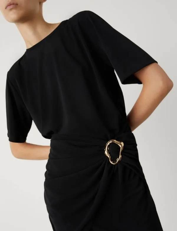 Marella Dresses Women Jersey Dress Black