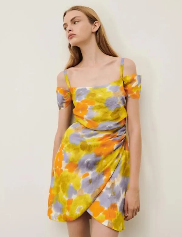 Marella Dresses Women Offtheshoulder Dress Lavender