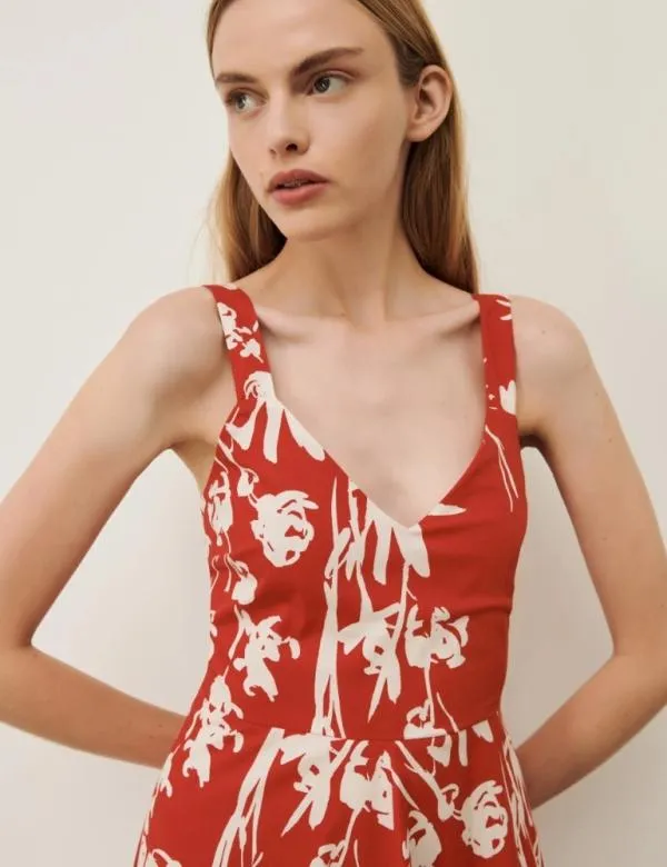 Marella Dresses Women Patterned Dress Red